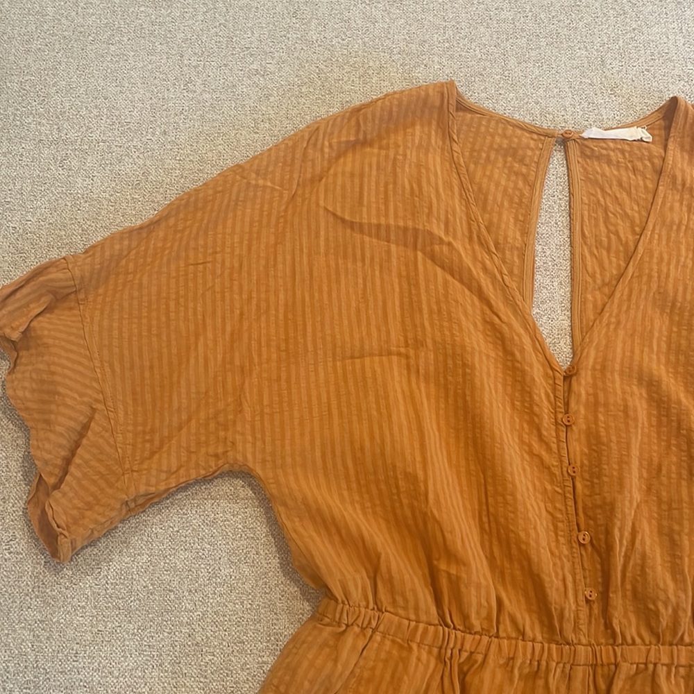 Lush Orange Romper - Picture 2 of 7